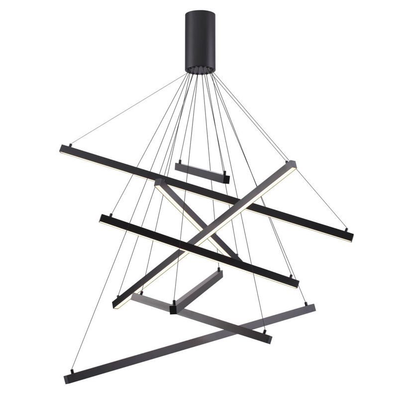 Люстра Massemin Chandelier black 99 Черный в Ульяновске | Loft Concept 