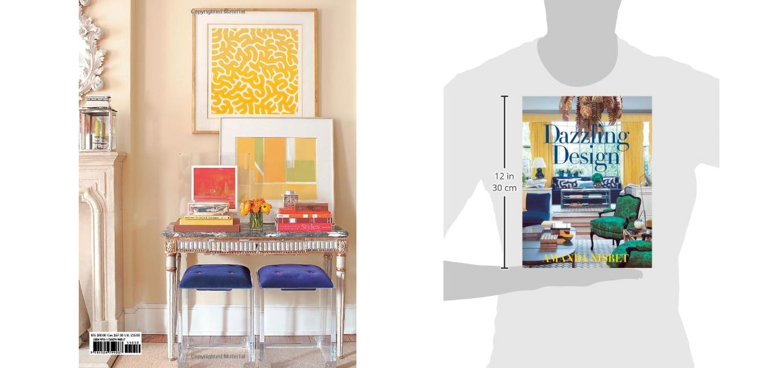 Книга дизайн интерьера Dazzling Design by Amanda Nisbet - фото