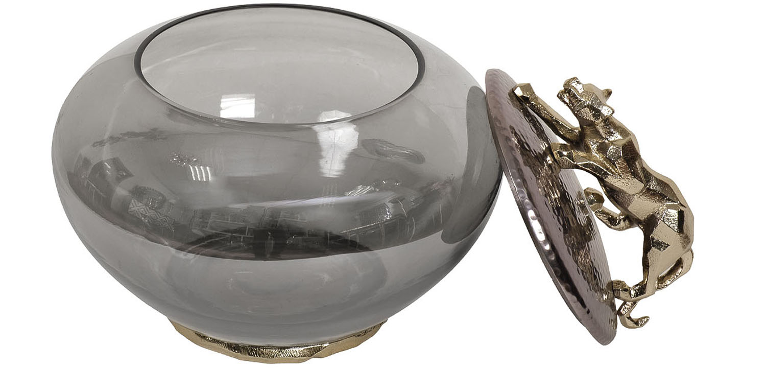 Ваза Gold Jaguar - фото