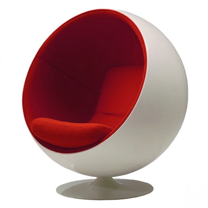 Кресло шар Ball Chair Белый Желтый Зеленый Красный Темно-синий Черный в Ульяновске | Loft Concept 