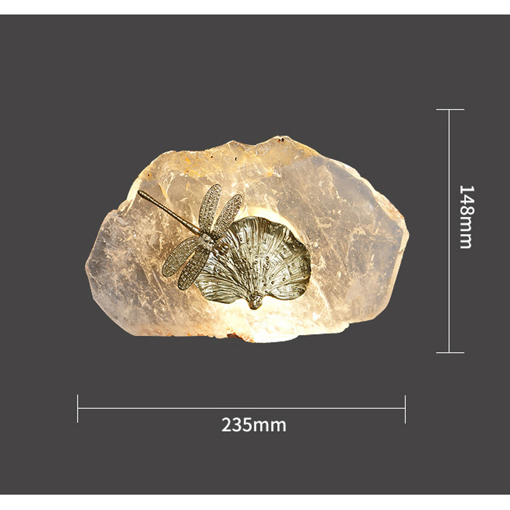 Бра Декоративный лист с стрекозой Glacial Fragment Бра Декоративный лист с стрекозой Glacial Fragment в Ульяновске