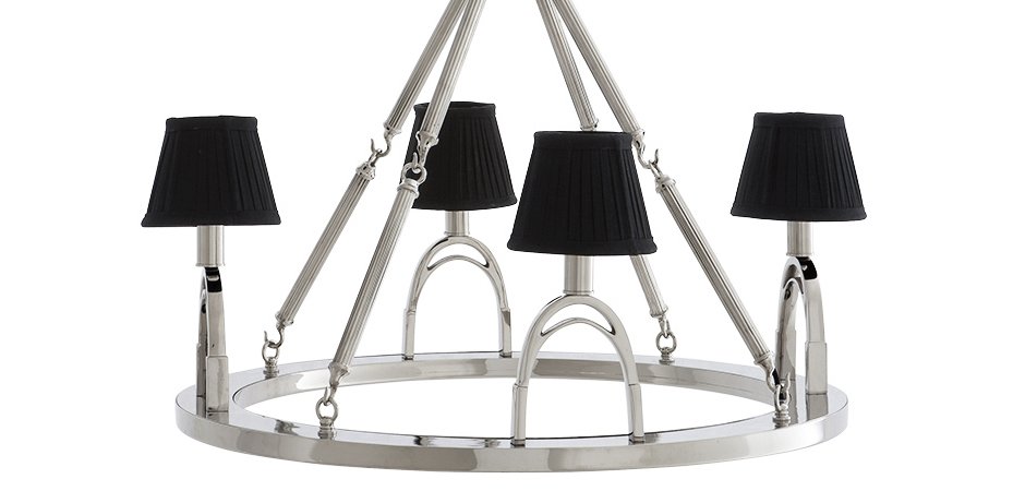 Люстра Eichholtz Chandelier Jigger Nickel - Loft-Concept в Ульяновске