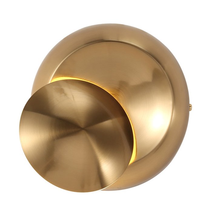 Бра Light Point Luna Wall Lamp Gold Латунь в Ульяновске | Loft Concept 