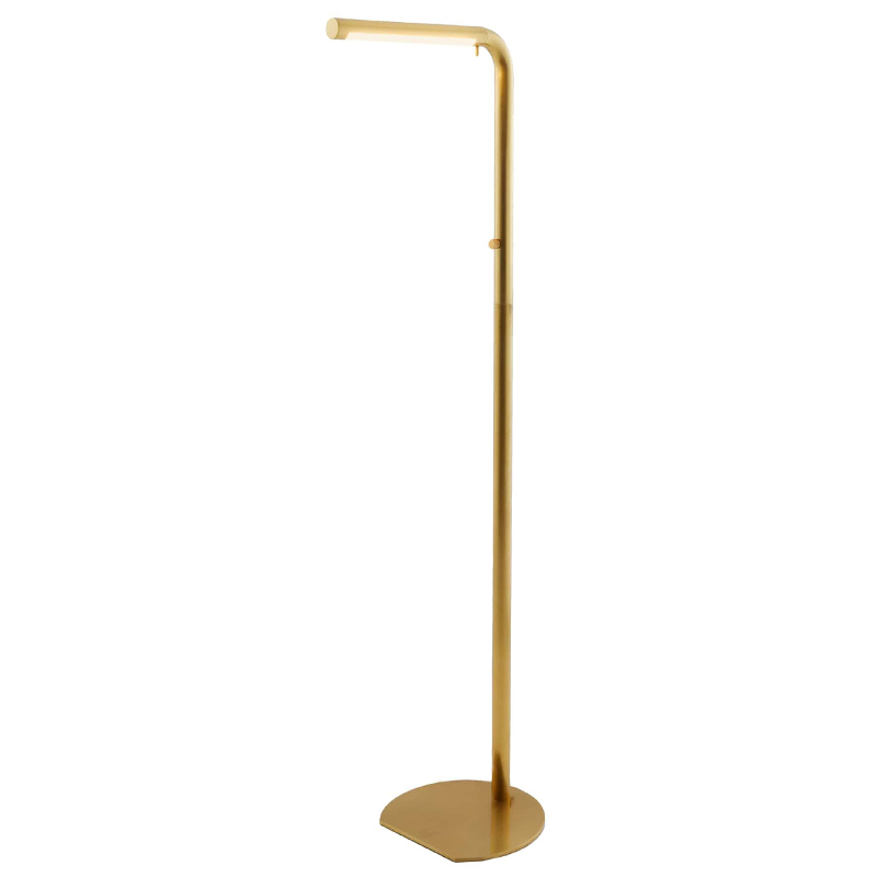 Торшер Arteriors SADIE FLOOR LAMP Латунь в Ульяновске | Loft Concept 