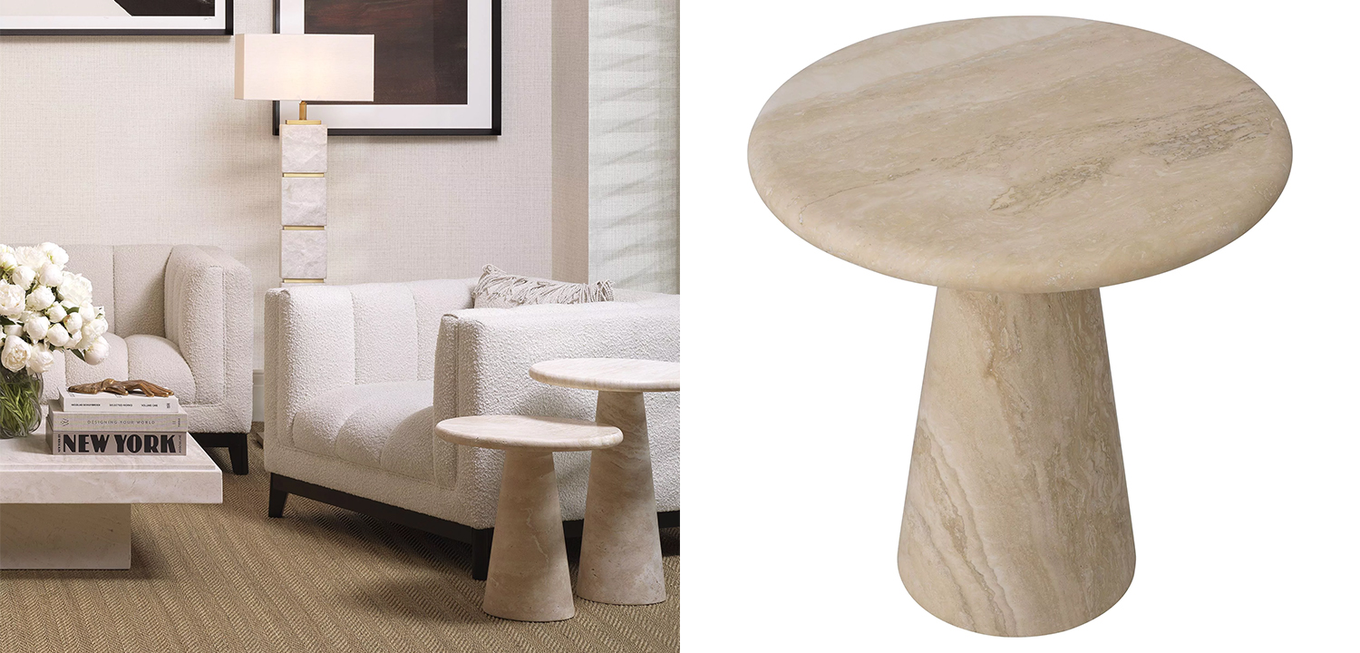 Приставной стол Eichholtz Side Table Adriana S - фото