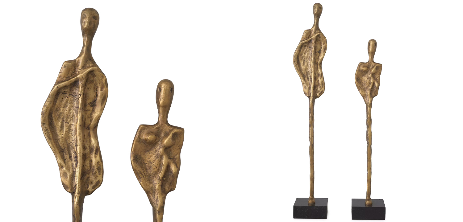 Комплект декоративных статуэток Eichholtz Object Dual Set of 2 - фото