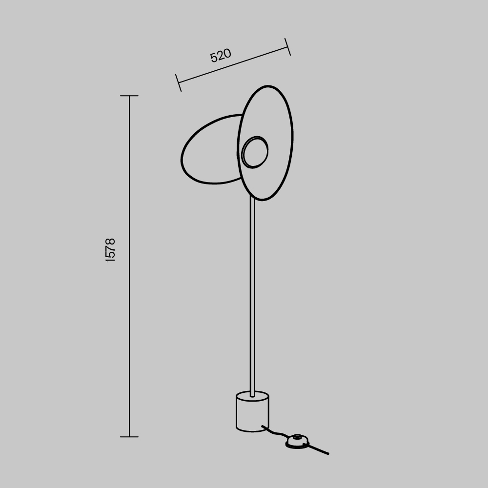 Напольный светильник Evolution 3000К 12Вт в Ульяновске