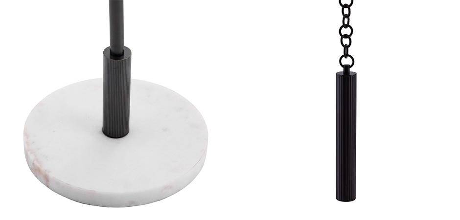 Торшер Arteriors NEWARK FLOOR LAMP Black - фото №1