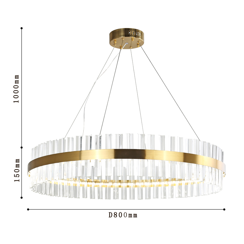 Кольцевая светодиодная люстра Ring Horizontal в Ульяновске