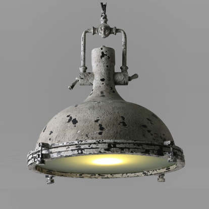 Светильник Gray Industrial Pendant Light  Postapokalipsis   в Ульяновске | Loft Concept 