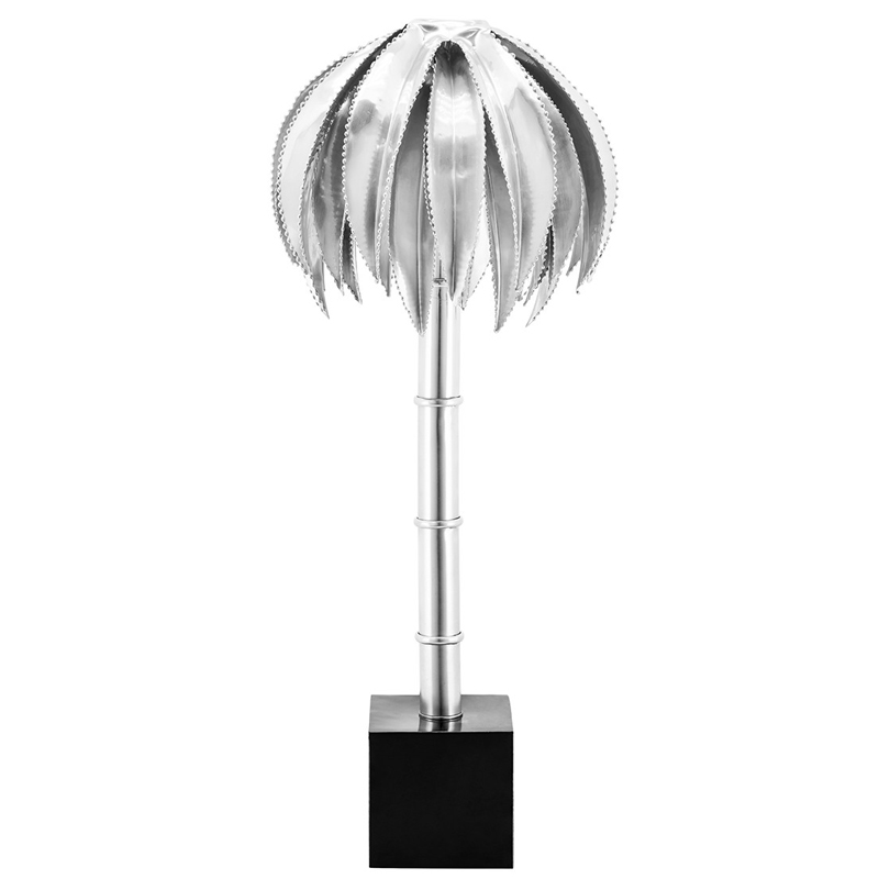 Настольная лампа TABLE LAMP PALMERY Silver Серебряный в Ульяновске | Loft Concept 