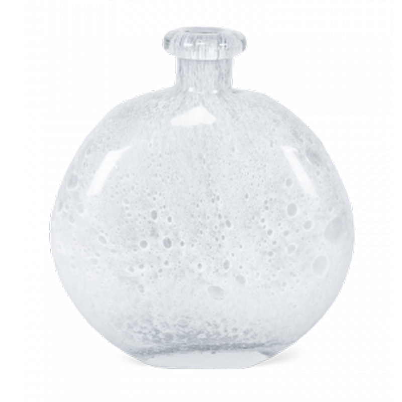 Ваза Air Bubbles Vase glass h31 Белый в Ульяновске | Loft Concept 