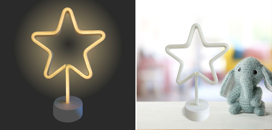 Неоновая настольная лампа Night Star - Loft-Concept в Ульяновске