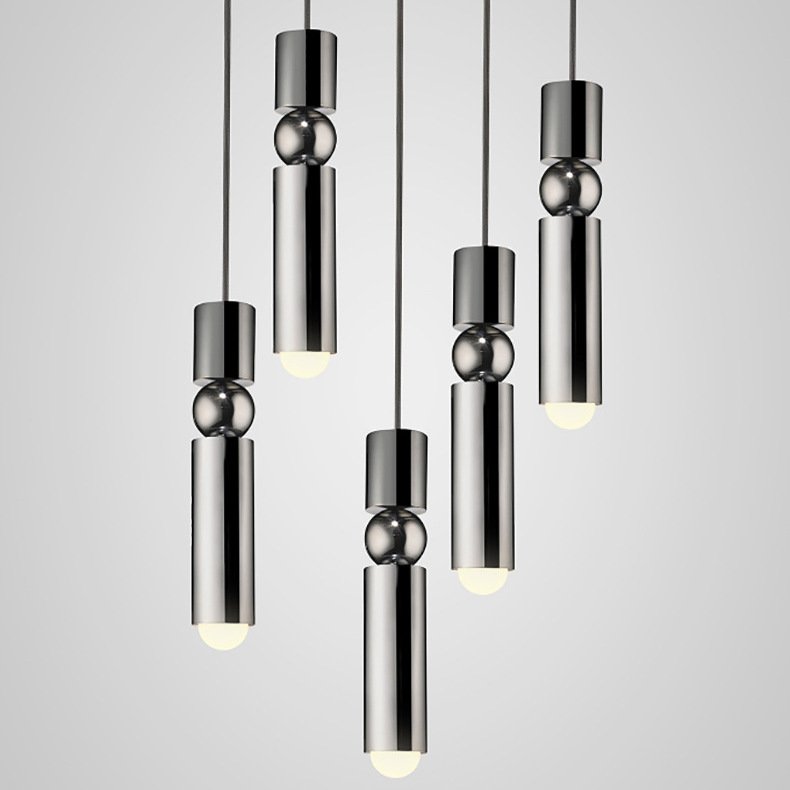 Подвесной светильник Fulcrum by Lee Broom Chrome Хром в Ульяновске | Loft Concept 