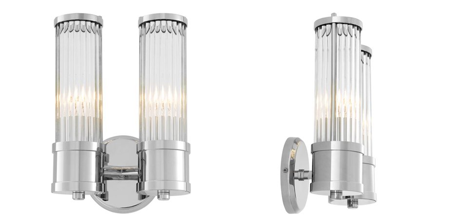 Бра Wall Lamp Claridges Dual Nickel - Loft-Concept в Ульяновске
