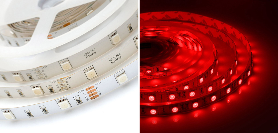 Светодиодная лента 7,2W/m 30LED/m 5050SMD разноцветная 3M - Loft-Concept в Ульяновске