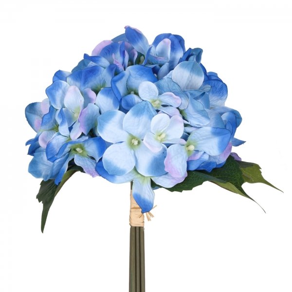 Декоративный искусственный цветок Blue Hydrangea Синий Зеленый в Ульяновске | Loft Concept 