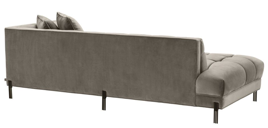 Кушетка Eichholtz Lounge Sofa Sienna Right greige - фото №3