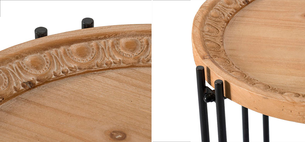 Столик высокий с круглой столешницей Batty - фото №2