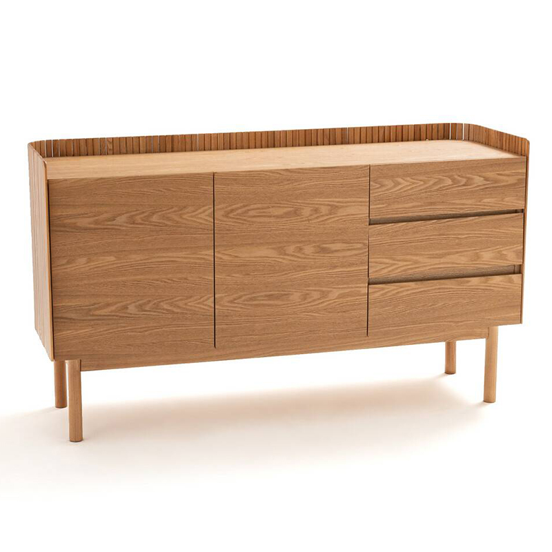 Комод в скандинавском стиле Linnea Chest of Drawers Светлый дуб Темный дуб в Ульяновске | Loft Concept 