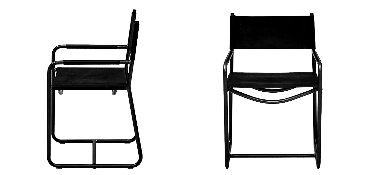 Стул Samuel Stool black - фото