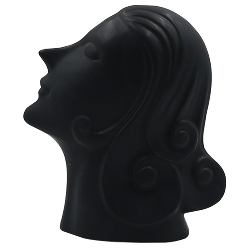 Статуэтка Side Profile Black Statuette Черный в Ульяновске | Loft Concept 