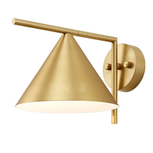 Бра Flos Captain Flint Cone Wall Light Латунь в Ульяновске | Loft Concept 