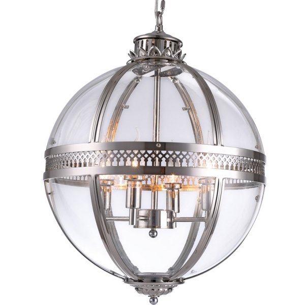 Люстра Sphere Old Roman Chandelier Chrome Хром в Ульяновске | Loft Concept 