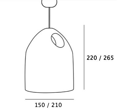 Подвесной светильник Large Oak в Ульяновске