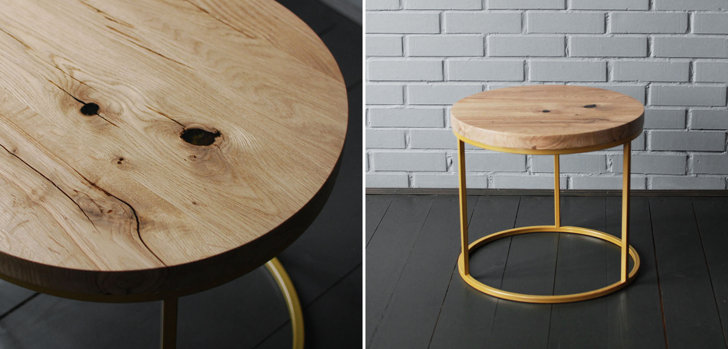 Кофейный стол Beck Industrial Metal Rust Coffee Table - фото