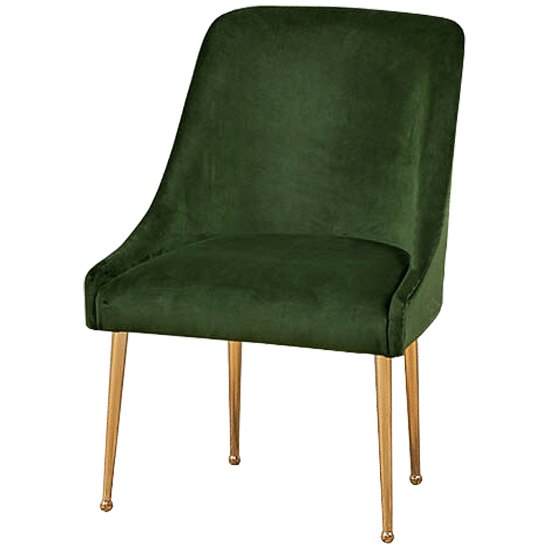 Стул Gormal Stool green Зеленый Золотой в Ульяновске | Loft Concept 