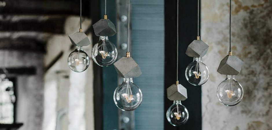 Подвесной светильник BETON MAKT - Loft-Concept в Ульяновске