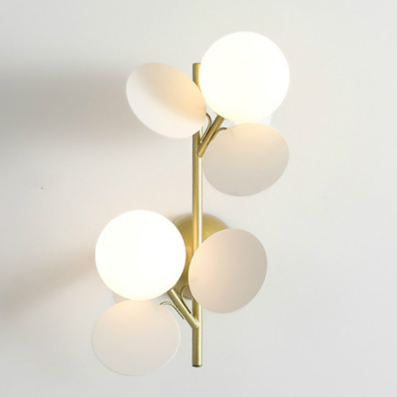 Бра MATISSE sconce double white Золотой Белый в Ульяновске | Loft Concept 