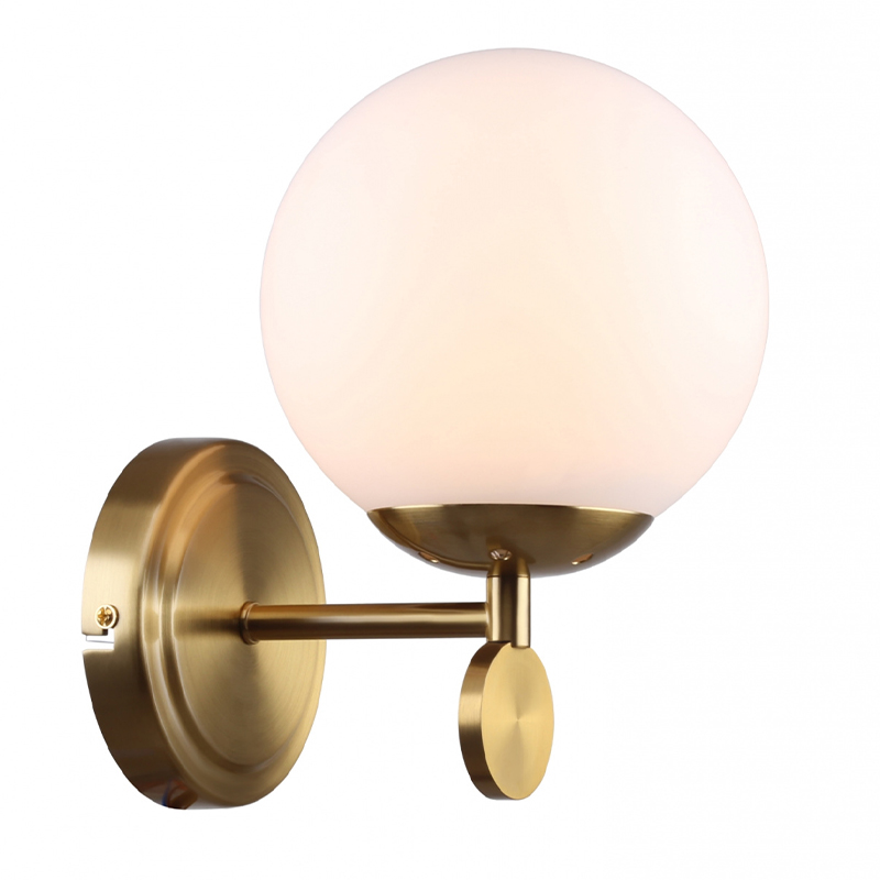 Бра Kyran Wall Lamp Bronze Бронза Белый в Ульяновске | Loft Concept 