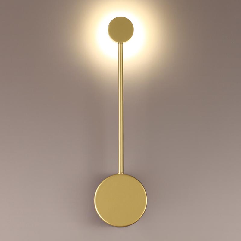 Бра Pin Wall Light Gold 40 Золотой в Ульяновске | Loft Concept 