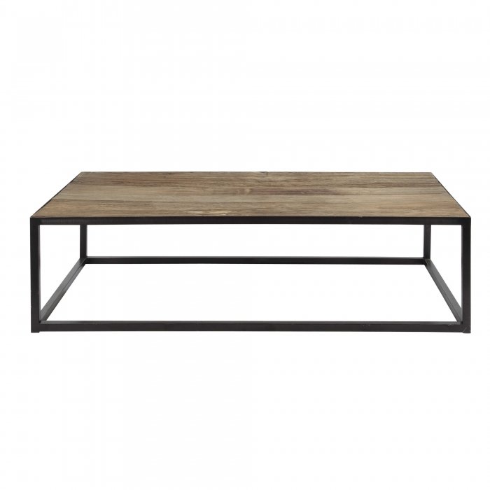 Стол Industrial Minimal Coffee Table 130 Черный в Ульяновске | Loft Concept 