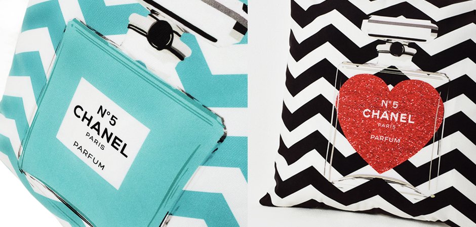 Декоративная подушка CHANEL № 5 - Loft-Concept в Ульяновске