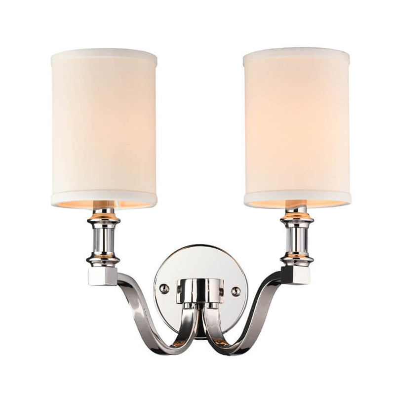 Бра Art Lamp Beige nickel 2 Никель Сатин Бежевый в Ульяновске | Loft Concept 