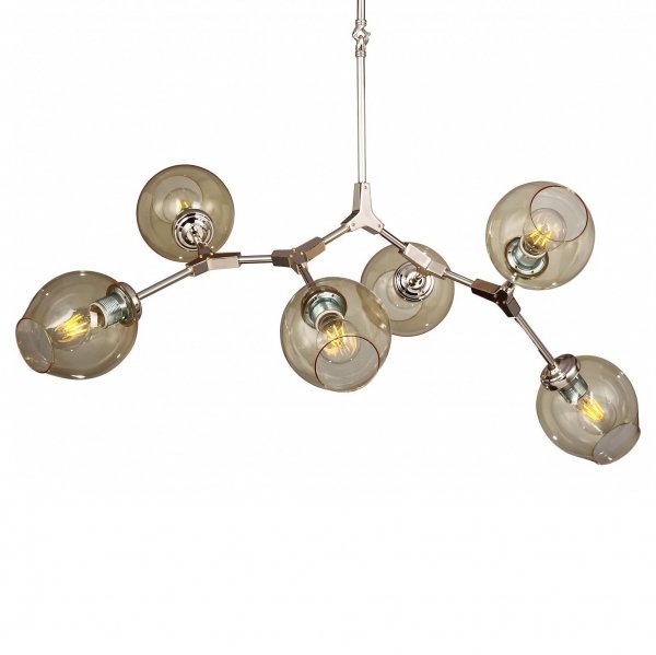 Люстра Branching Bubble Chandelier 6 Amber Янтарь (Amber) в Ульяновске | Loft Concept 