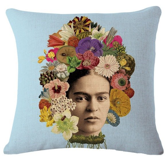 Декоративная подушка Frida Kahlo 3  в Ульяновске | Loft Concept 