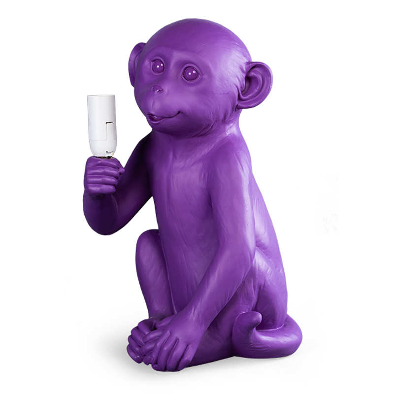 Настольная лампа Purple Monkey Фиолетовый в Ульяновске | Loft Concept 