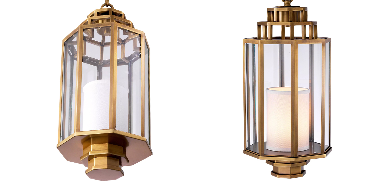 Подвесной светильник Eichholtz Lantern Monticello S - фото