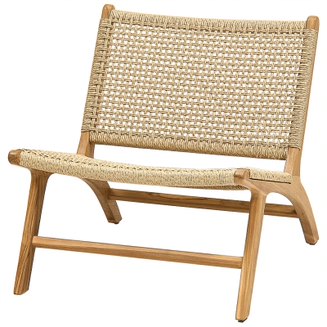 Кресло Wicker Rana lounge Chair Бежевый в Ульяновске | Loft Concept 