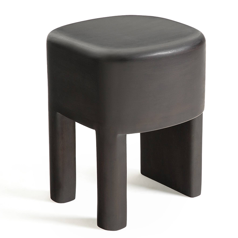 Приставной стол Mordred Mango Black Side Table Черный в Ульяновске | Loft Concept 