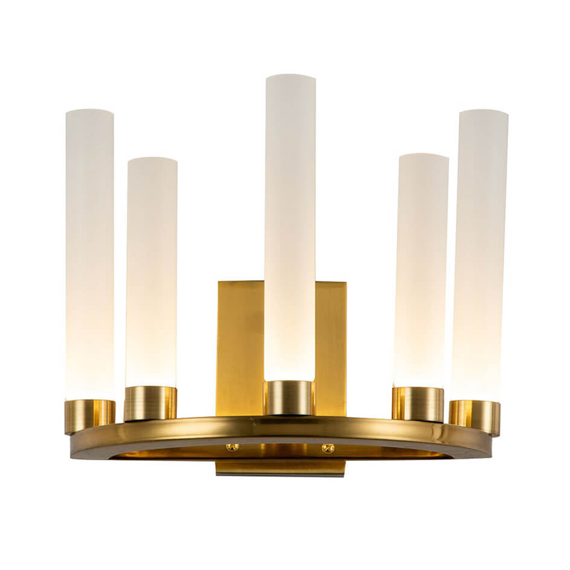 Бра Candlestick Wall Lamp Золотой в Ульяновске | Loft Concept 