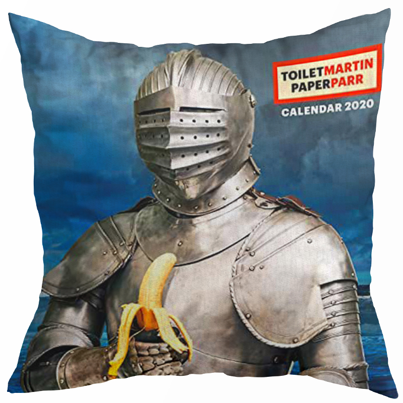 Декоративная подушка Seletti Cushion Knight Синий Серый Красный в Ульяновске | Loft Concept 