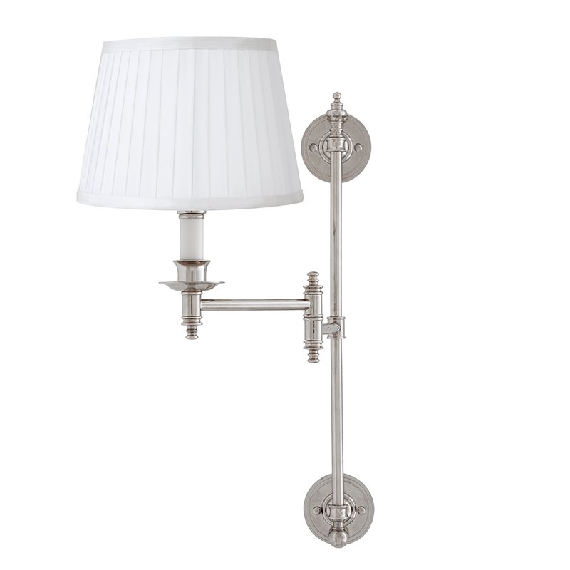 Бра Wall Lamp Indigo Nickel Никель Белый в Ульяновске | Loft Concept 