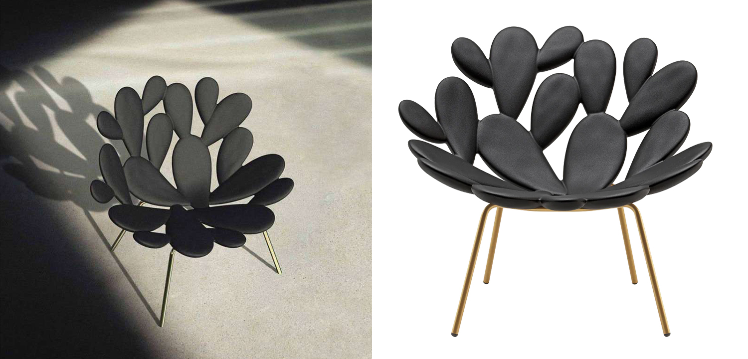 Кресло Filicudi Armchair Черный - фото