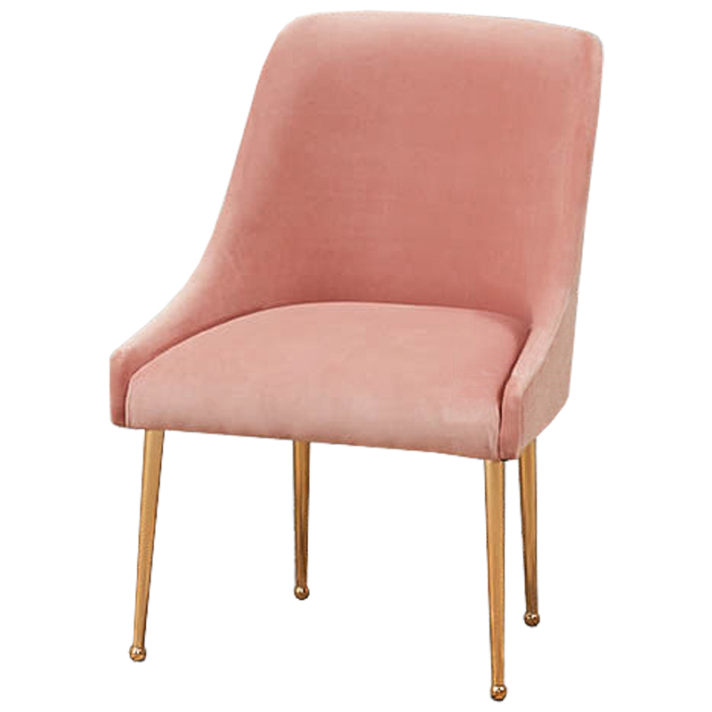 Стул Gormal Stool pink Розовый Золотой в Ульяновске | Loft Concept 