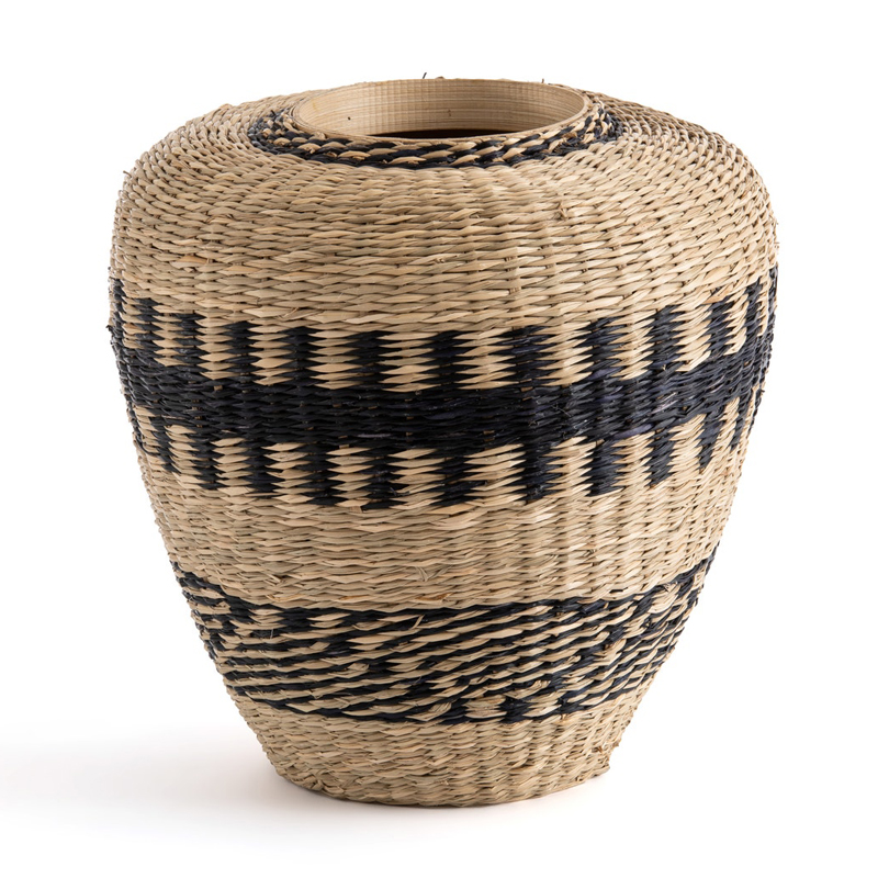 Ваза Wicker Vase with Bamboo and Herbarium  в Ульяновске | Loft Concept 